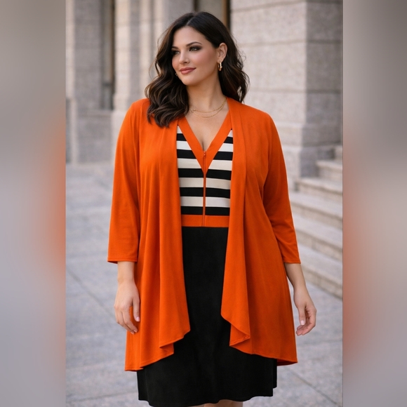 Joseph Ribkoff Dresses & Skirts - Joseph Ribkoff | Summer Dress & Matching Cardigan!! Great Condition!  Size 14!
